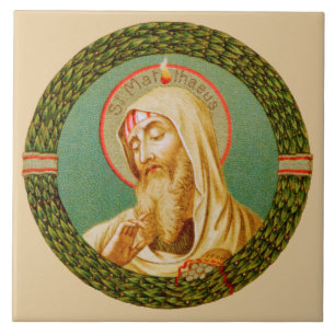 St. Matthew the Apostle (JMAS 08) Ceramic Tile