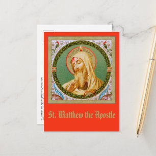 St. Matthew the Apostle (JMAS 08) Postcard