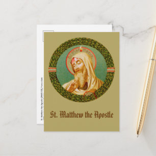 St. Matthew the Apostle (JMAS 08) Postcard