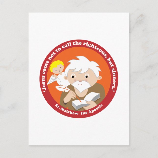 St. Matthew the Apostle Postcard (Front)