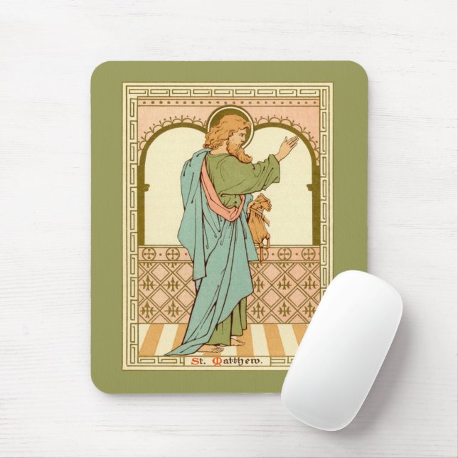 St. Matthew the Apostle (RLS 10) (Style 1) Mouse Pad (With Mouse)