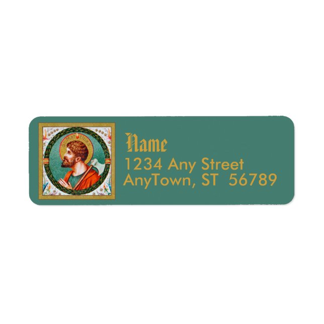 St. Matthias the Apostle (JMAS 09) Return Address Label (Front)