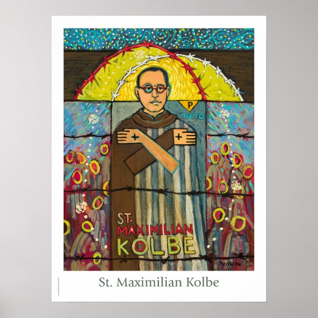 St. Maximilian Kolbe Catholic Classroom poster (Front)