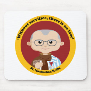 St. Maximilian Kolbe Mouse Pad