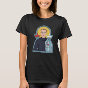 St Maximilian Kolbe Two Crowns Catholic Saint Pol T-Shirt