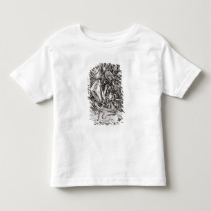 St. Michael and the Dragon, from a Latin Toddler T-Shirt