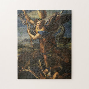 St. Michael and the Satan - Raphael Jigsaw Puzzle