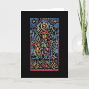 St Michael - Archangel Card
