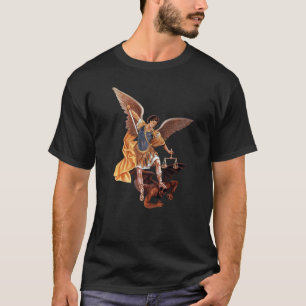 St Michael Archangel Catholic Angel defend us T-Shirt