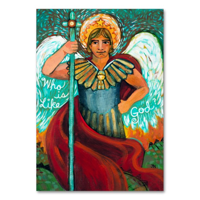St. Michael Archangel Prayer Card (Front)