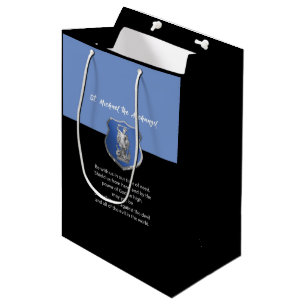 St. Michael Archangel Prayer Thinking of You Medium Gift Bag