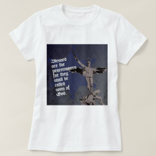 St. Michael Archangel - Sheriff Star Deputy T-Shirt