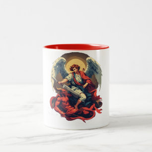 St Michael Defeating the Devil Coffee Mug