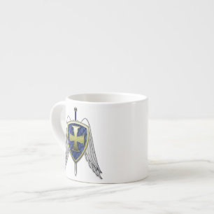 St Michael - Dragon Scale Shield Espresso Cup