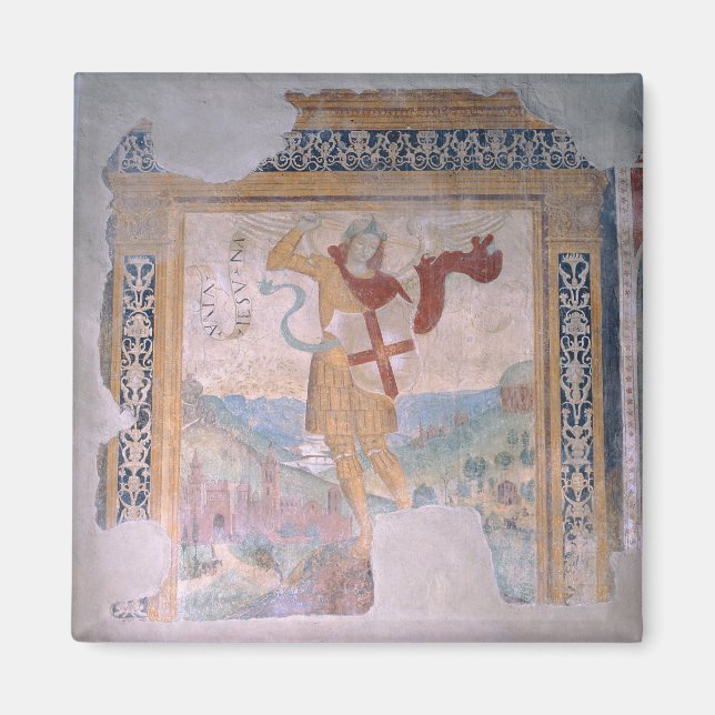 St. Michael (fresco) Magnet (Front)