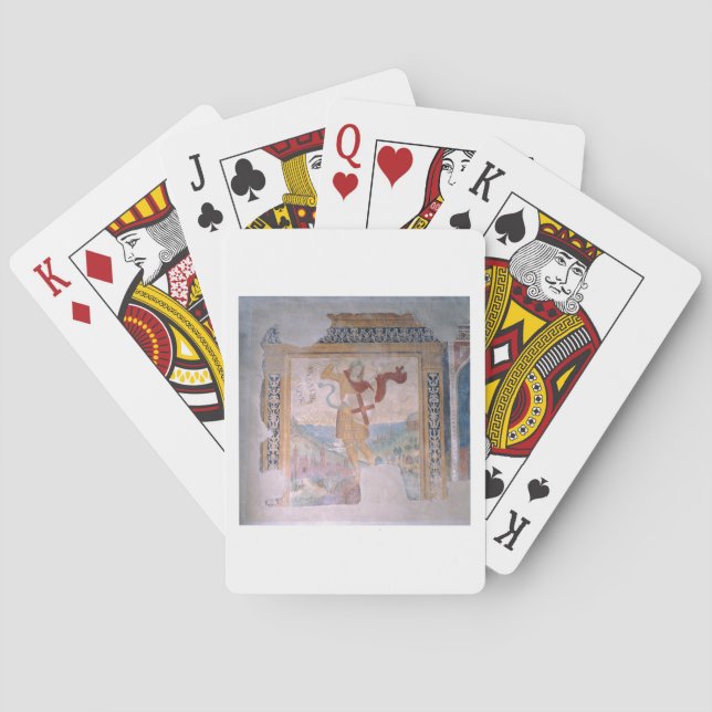 St. Michael (fresco) Playing Cards (Back)