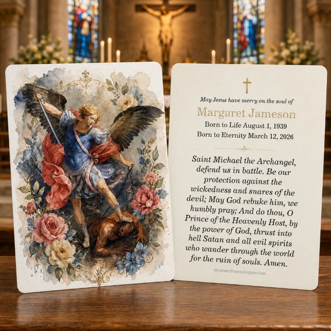 St. Michael Funeral Memorial Holy Prayer (Creator Uploaded)