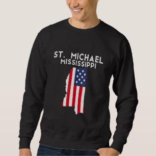St Michael Minnesota USA State America Travel Minn Sweatshirt