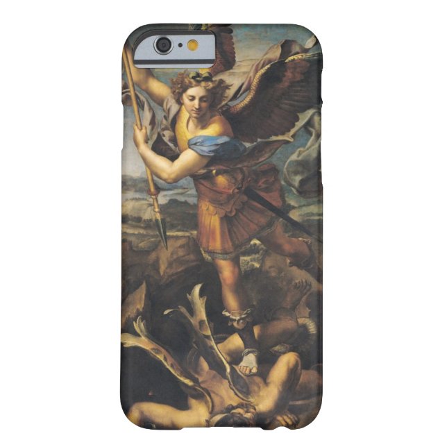 St. Michael Overwhelming the Demon, 1518 Case-Mate iPhone Case (Back)