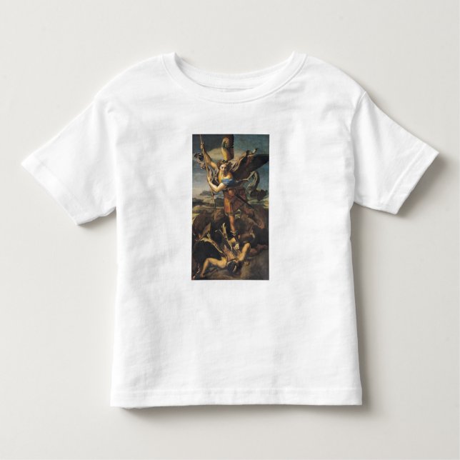 St. Michael Overwhelming the Demon, 1518 Toddler T-Shirt (Front)