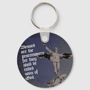 St. Michael - Patron Saint of Police Officers Key Ring