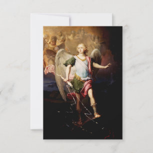 St. Michael Prince of the Heavenly Host Holy Card