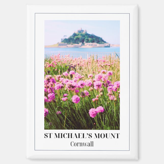 St Michael’s Mount, Cornwall, England Magnet (Front)