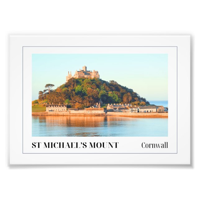 St Michael’s Mount, Cornwall Photo Print (Front)