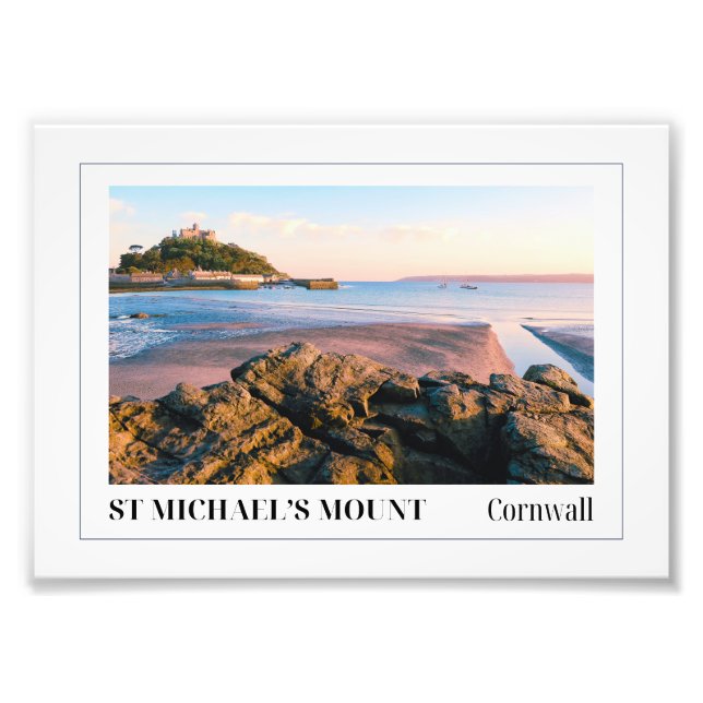 St Michael’s Mount, Cornwall Photo Print (Front)