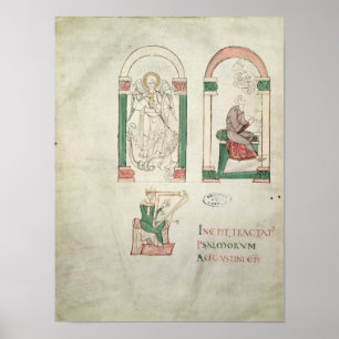 St. Michael, St. Augustine and St. David Poster