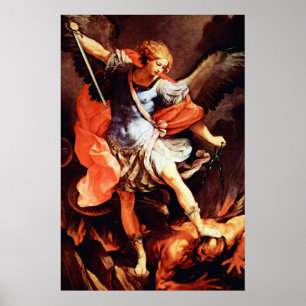 St Michael the Archangel Angel Catholic Saint 201 Poster