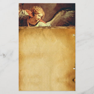 St Michael the Archangel , Brown Parchment Stationery