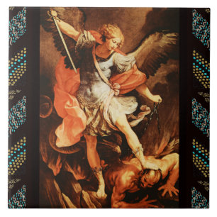 St. Michael the Archangel Ceramic Tile