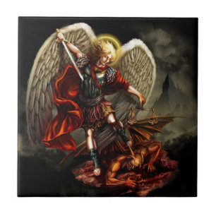 St. Michael the Archangel Ceramic Tile