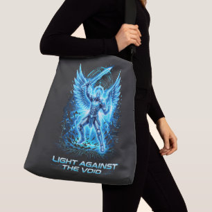 St Michael The Archangel Gamer catholic  Crossbody Bag
