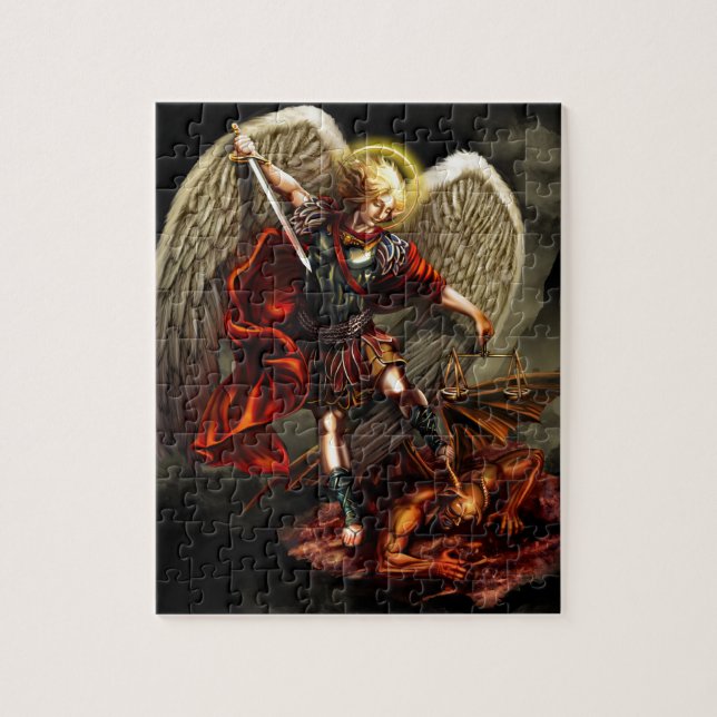 St. Michael the Archangel Jigsaw Puzzle (Vertical)