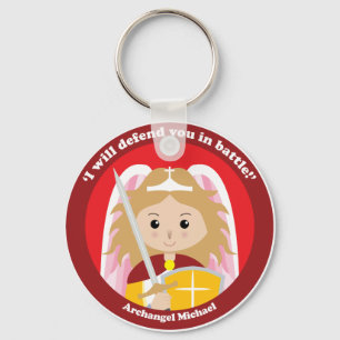 St. Michael the Archangel Key Ring