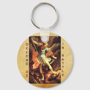 St. Michael the Archangel Key Ring