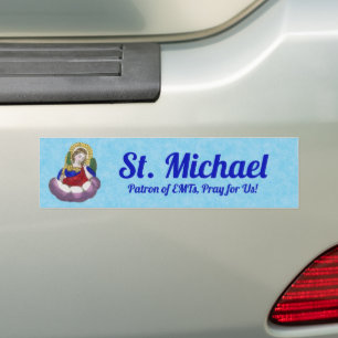 St. Michael the Archangel (M 009) Bumper Sticker