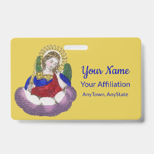 St. Michael the Archangel (M 009; Style 1) ID Badge