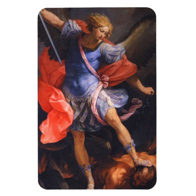 St Michael The Archangel Magnet (Vertical)