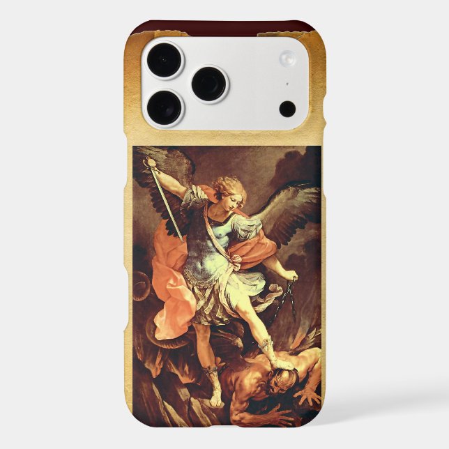 St. Michael the Archangel Monogram (Back)