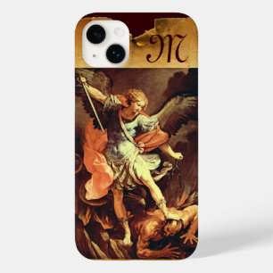 St. Michael the Archangel Monogram Case-Mate iPhone 14 Plus Case