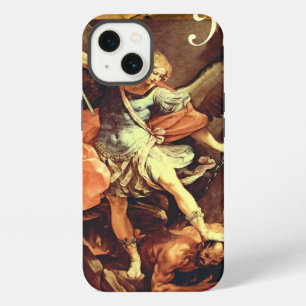 St. Michael the Archangel Monogram iPhone Case
