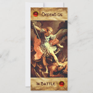St. Michael the Archangel Prayer Card
