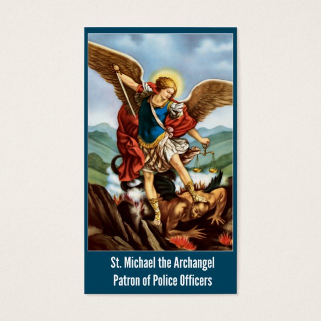St. Michael the Archangel Prayer  Police Officer (Front)