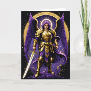St Michael the Archangel Roman Catholic Holiday Card