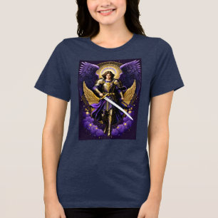St Michael the Archangel Roman Catholic Tri-Blend Shirt