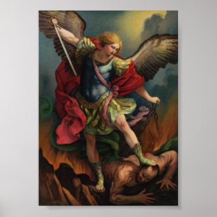St. Michael the Archangel Small Poster