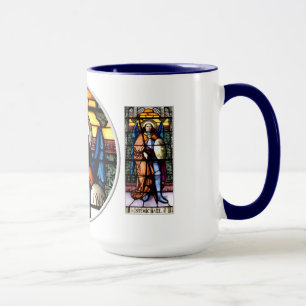 St. Michael The Archangel Stained Glass Window Mug